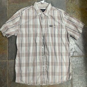 Brixton Short Sleeve Button Down Shirt Size XL
